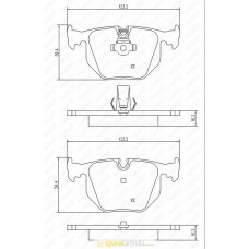 Brake Pad Rear
