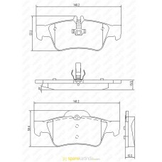 Brake Pad Rear