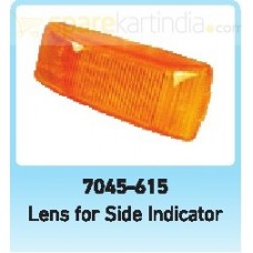 Lens for side indicator