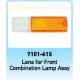 Lens for Front Combination Lamp 